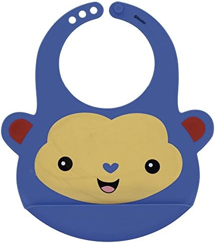 Arditex FP-Silicone Baby Bib-Monkey