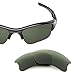 Revant Replacement Lenses for Oakley Flak Jacket XLJ sunglasses, UV Protection, Anti-Scratch and Impact Resistant, Polarized Gray Green