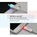 Micro USB Cable, BasAcc [INTELLIGENT] 3.3 ft LED Light Up Fully Charged Indicator Micro USB Sync Charge Data High Speed Charging Cable for Samsung Galaxy S7/S6/S5/Edge,Note 5/4/3, HTC M9/ M8