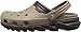 crocs Unisex Duet Max Clog, Khaki/Espresso, 10 M US Men / 12 M US Women