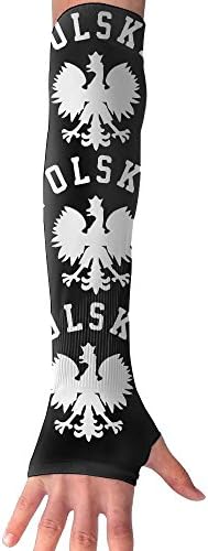 Polska Polish Country Pride Unisex Protection Hand Cover Arm Sleeves Cool Cover Sun For Outdoor Activities 1 Pair