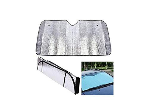 DINY Home & Style Windshield Sunshade Sun Reflector for Car Foldable UV Ray Reflector Auto Front Window Sun Shade Visor Shield Cover, Keeps Vehicle Cool 58" x 23.5"