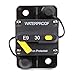 T Tocas 30 Amp Surface-Mount Circuit Breakers with Manual Reset, 12V- 72V DC, Waterproof (30A) primary