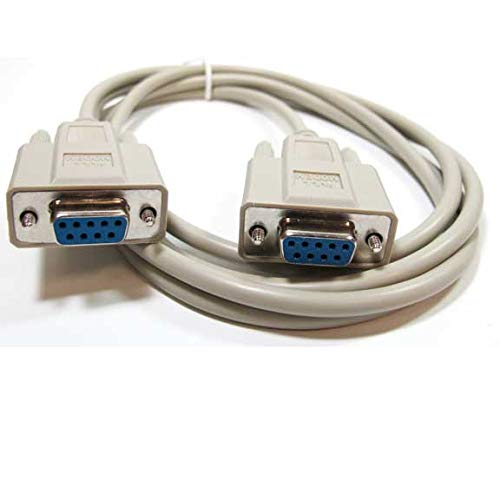 SF Cable, 6 ft DB9 F/F Null Modem Cable RS232