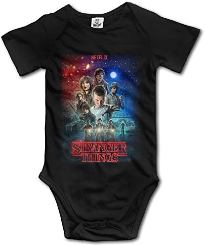 Stranger Things Poster Baby Onesie Outfits