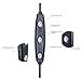 Bluetooth Headphones, Adseon Wireless 4.1 Bluetooth Headset Headphones Magnetic In-ear Earbuds Sweatproof Sports Earpieces Headset Lightweight Stereo Noise Cancelling Earphones with Built-in Mic