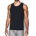 Under Armour Men's Core Tank, Black/Steel, Large
