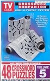 Tv Guide: Crossword Companion Refills - Roll-a-puzzle System - Volume 5 (48 Crossword Puzzles) by Herbko International
