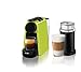 Nespresso Essenza Mini Original Espresso Machine Bundle with Aeroccino Milk Frother by De'Longhi, 5 ounces, Lime