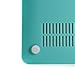 GMYLE(R) 3 in 1 Robin Egg Blue Turquoise Matte Rubberized (Rubber Coated) Hard Case for 11 inches Macbook Air - Robin Egg Blue Turquoise Silicon Keyboard Cover - Clear LCD Screen Protector