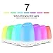 Essential Oil Diffuser, Iextreme 2PACK 120ml Aroma Humidifier Auto Shut Off 7 Colorful LED Light Ultrasonic Diffuser, Adjustable Mode Aroma Diffuser For Yoga, Spa, Home, Office (white)