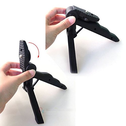 ChargerCity Selfie Photo Booth Kit w/Handheld Pistol Grip Tripod Bluetooth Remote & Smartphone holder for Apple iphone X 8 7 Plus 6s Samsung Galaxy S8 S9 Note w/Free Micro SD Memory Card Reader