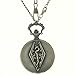 Retro Vintage The Elder Scrolls V Skyrim Bronze Quartz Pocket Watch Analog Chain Copper Men Women Children Kids Gift 1 PC Necklace 1 PC Clip Key Rib Chain