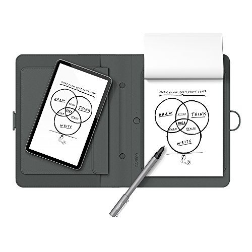 Wacom CDS600P Bamboo Spark with Tablet Sleeve (Best App For Handwriting Notes)