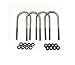 Jeep Cherokee XJ U-Bolts Dana 35 Axle 84-01 (2.75 Inch Wide)