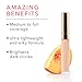100% PURE 2nd Skin Concealer (Fruit Pigmented), Shade 2, Full Coverage, Lightweight, Liquid Concealer for Face, Under Eyes, Vegan Makeup (For Light-Medium Skin w/Neutral Undertones) - 0.17 Fl Oz