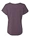 Next Level Ladies' Triblend Dolman 2XL VINTAGE PURPLE