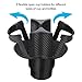 MOTOBA 2 in 1 Multifunction Cup Holder Water Bottle Holder for Car Elastic Opening