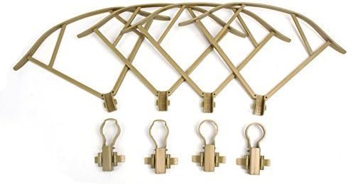 Flyer 4pcs Mavic Pro Propeller Guard Set,Quick Release Not Affect Obstacle Avoidance Prop Protectors Guard Bumpers for DJI Mavic Pro Drone Accessories-Gold