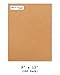 MagicWater Chipboard Sheet for DIY Projects - 9x12 Inch - 100 Pack - 22 pt - Heavy Duty Kraft (0.020 Inch Thick) Paperboard, for Scrapbooking, Books, Picture Frame Backing, Arts Project & Crafts