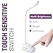 Tirrito Rechargeable Warm 6 LED Book Light, Easy Clip on Reading Lights for Reading in Bed. 3 Brightness Eye-Care, 2.1 oz Lightweight, Up to 60 Hours Reading. Perfect for Bookworms & Kids