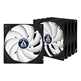ARCTIC F14 PWM PST Value Pack - 140 mm PWM Case Fan, Case Fan with 4 Pins Plug, 140mm PWM Speed Control & Fluid Dynamic Bearing