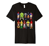 Superhero Butts Tshirt Action Heros 4 Women Men Guys Adults
