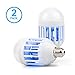 Bug Zapper, 110V Mosquito Killer Light Bulb, Universal E26/E27 Light Bulb Socket, Electronic Insect Killer Lamp for Indoor Outdoor Garden Patio Backyard (2 PACK )