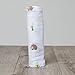 Lulujo Baby 100% Cotton Muslin Swaddle Blanket, 47 x 47-Inches, Happy Hedgehog