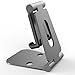 Adjustable Tablet Stand,Universal Portable Foldable Multi Angle Aluminum Stand Mount Holder for Nintendo Switch,Kindle,iPad pro, Galaxy, Nexus,iPhone and Other Tablets,Smartphone (Black)