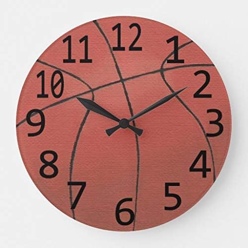 Ol322ay Basketball themed Sports Wall Clocks