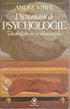 Image de Dictionnaire de psychologie: Vocabulaire des psychothérapies (Collection Marabout université) (French Edition)