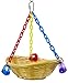 1914 Basket Swing Bonka Bird Toys Bamboo Colorful Chew Swing Hanging Parrot Quaker Parrotlet Budgie