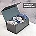 FRENCHIE SCRUNCHIES | Exquisite Athletic Scrunchies in Classic Colours in Matte Black Scrunchies Holder Gift Box - Small & Large Scrunchies - Black, Navy Blue, Gray - Workout Scrunchies