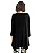 BELAROI Plus Size Tops for Women Fall Tunic Tops to Wear with Leggings 3/4 Sleeve Casual Swing Loose T Shirts Blouse(2X, Black)