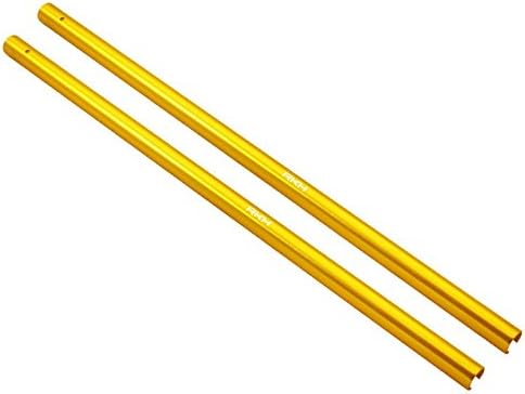 Rakonheli CNC Aluminum Tail Boom (155mm Length) (2) (Gold) - Blade 130S