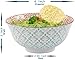 Gulee 24 Ounce Premium Porcelain Bowls Set - Great for Cereal, Soup, Salad, Rice or Pasta - 6 Vibrant Designs - Large Capacity - Heat and Cold Resistant Ceramic - Dishwasher and Microwave Safe