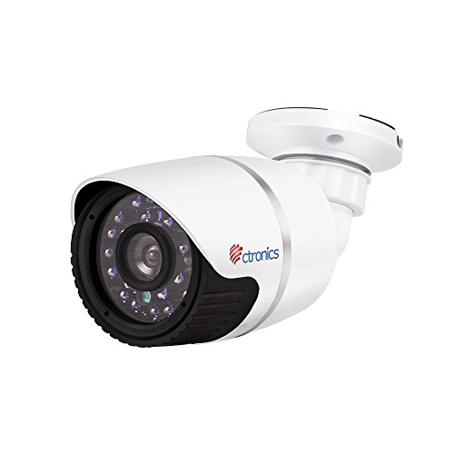 Ctronics POE Camera Outdoor Security IP Camera 1.0MP HD Network Wired IR Bullet Securiy CCTV Camera,3.6mm lens with ICR,ONVIF,Works with Blueiris