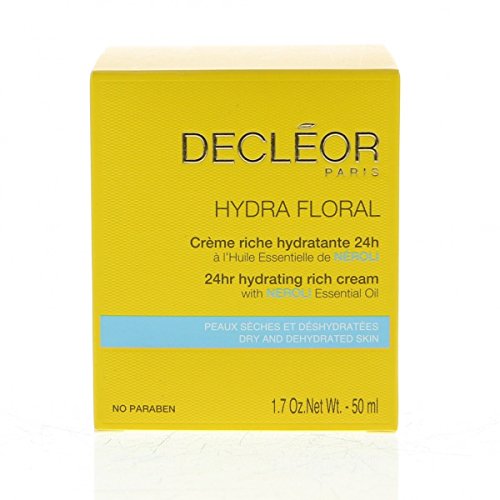 Decleor Hydra Floral Hydrating Rich Cream with Neroli Essential Oil, 50ml