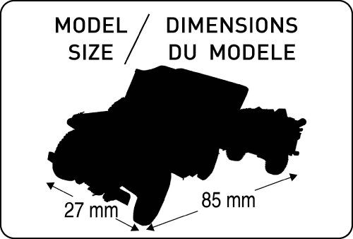 Heller US 1/4 Ton Truck and Trailer Military Land Vehicle Model Building Kit