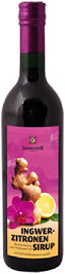 Lemon and Ginger Syrup 500ml Sonnentor