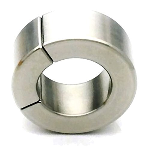 TheChainGang Magnetic Ball Stretcher Weight, Surgical Steel Ball Stretching Weights (28mm Tall x 30mm Inside Dia - 13.2oz)