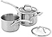 Calphalon 10-Piece AccuCore Stainless Steel Cookware Set