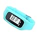 Perman Durable Digital LCD Pedometer Run Step Walking Distance Calorie Counter Watch Bracelet (Sky Blue)