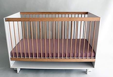 wooden cot with mattress