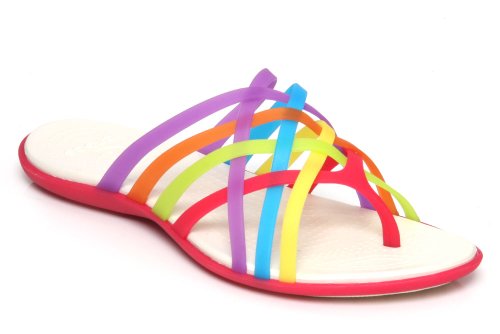 crocs huarache flip flops ladies