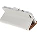 Hundromi 3D Bling Leather Purse Flip Card Pouch Stand Case, Flower Style