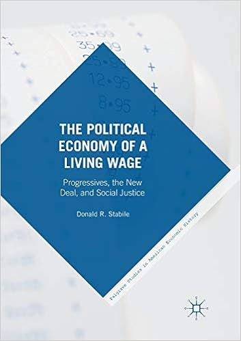 Buy The Political Economy Of A Living Wage Progressives The New