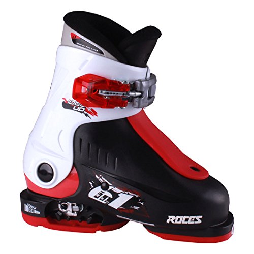 Roces 2016 Idea Adjustable Black/White/Red Kids Ski Boots 16.0-18.5