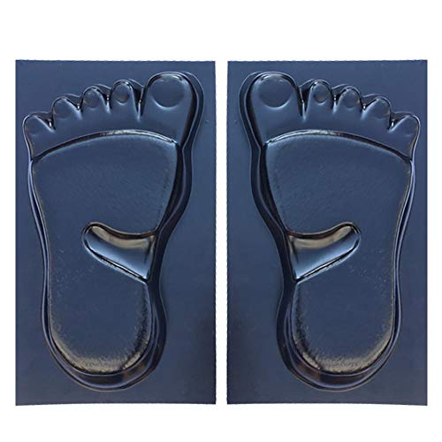 Mikolot Stone Mold - Plastic DIY Path Maker Brick Mold Concrete Molds for Stepping Stones Garden Pavement Mold (Feet Print)